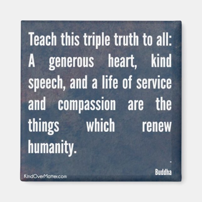 Lehren Sie diesen Dreiklang für alle Magnet (Vorne)