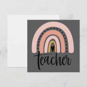 Lehren Sie Lehrer Liebe Inspirieren Geschenk Regen Einladung