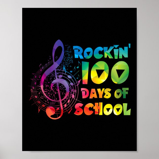 Lehrer - 100 Tage Musik in der Schule Poster (Vorne)
