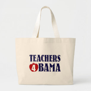 Lehrer 4 Obama Jumbo Stoffbeutel