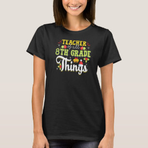 Lehrer aller 8. Klasse Dinge Erzieher Weihnachten T-Shirt