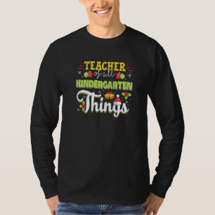 Lehrer aller Kindergarten Dinge Erzieher Christus T-Shirt