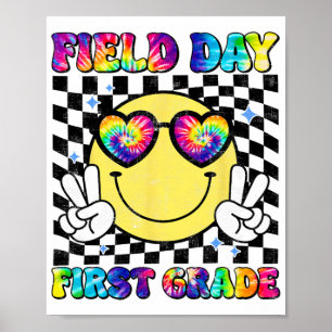 Lehrer am ersten Schultag Poster