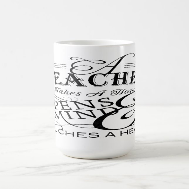 Lehrer-Anerkennung zitiert Kaffee-Tassen Kaffeetasse (Mittel)