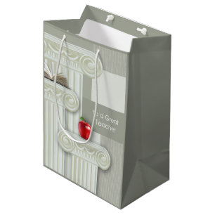 Lehrer-Anerkennungs-Geschenk-Taschen Mittlere Geschenktüte