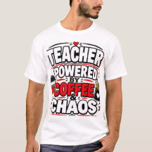 Lehrer angetrieben von Kaffee und Chaos