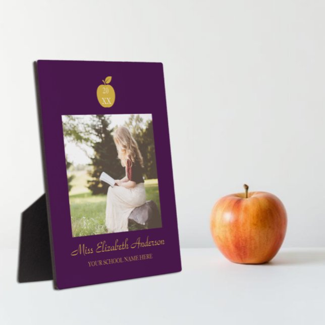 Lehrer Apfel Abschluss Fotoplatte (Von Creator hochgeladen)