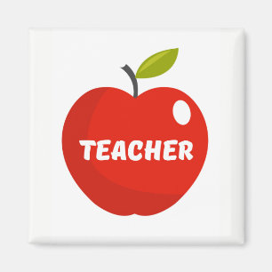 Lehrer Apfel Magnet