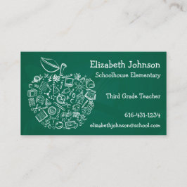 Lehrer Apple Business Card Visitenkarte