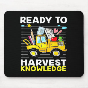 Lehrer Bauernhof Traktor Bauer Kinder Zurück zur S Mousepad