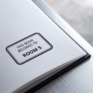 Lehrer Bibliotheksbuch   Dieses Buch gehört Permastempel