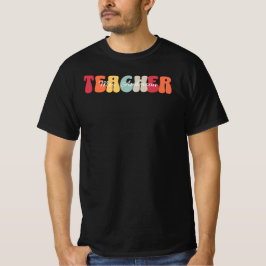 Lehrer-Bildung-Lehren-Retro-Funny T-Shirt