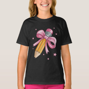 Lehrer Bogen Bleistift Lehrleben Wertschätzung Ges T-Shirt