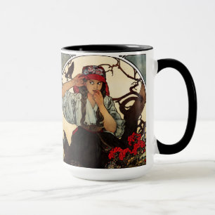 Lehrer-Chor-Tasse Alphonse Mucha Moravian Tasse