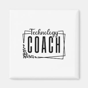 Lehrer-Coach für Instruktionstechnologie Cool Desi Magnet