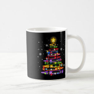 Lehrer Crayon Christmas Tree Lights Student Schoo Kaffeetasse