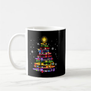 Lehrer Crayon Christmas Tree Lights Student Schoo Kaffeetasse