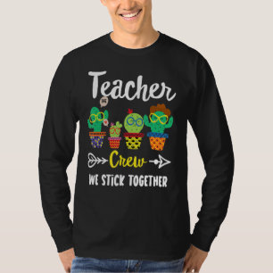Lehrer Crew Schule Kaktus Team Lehrer Lehrer Lehre T-Shirt