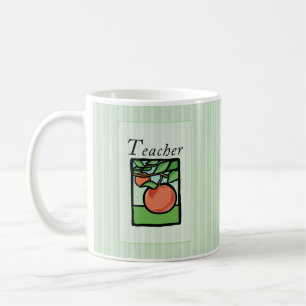 Lehrer danke Ihnen Geschenk Tasse, Apple Kaffeetasse
