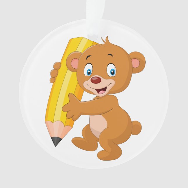 Lehrer danke Ihnen Ornament (Vorderseite)