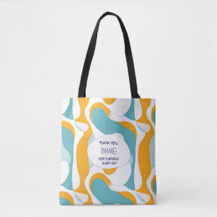 Lehrer Danke – Personalisiertes Budget Tasche