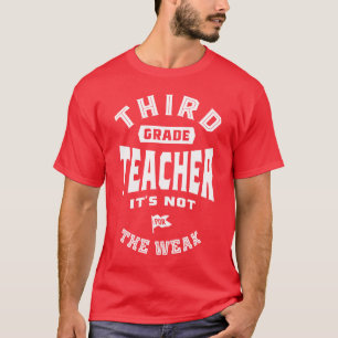 Lehrer der dritten Klasse ist es nicht für die Sch T-Shirt
