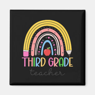 Lehrer der dritten Klasse Lehrer Liebe Inspiriere Magnet