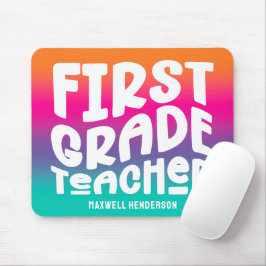 Lehrer der ersten Klasse Farbverlauf Ombre Mousepad