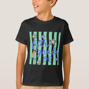 Lehrer der fünften Klasse 5. Klasse Preppy Ed Zurü T-Shirt