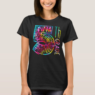 Lehrer der fünften Klasse Kinder zurück zur Gefärb T-Shirt