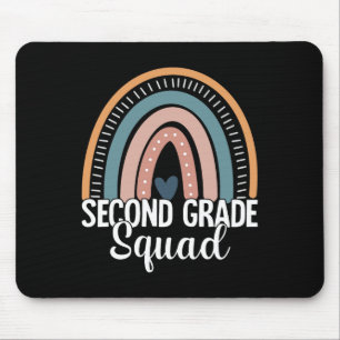Lehrer der zweiten Klasse Regenbogen Zurück zur Sc Mousepad