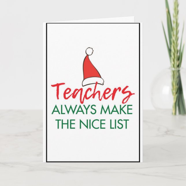 **LEHRER DES JAHRES** NUR WEIHNACHTEN FÜR SIE! (Vorderseite)