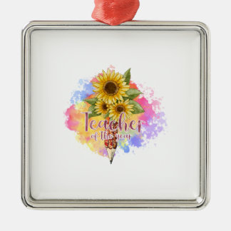 Lehrer des Jahres Ornament Aus Metall