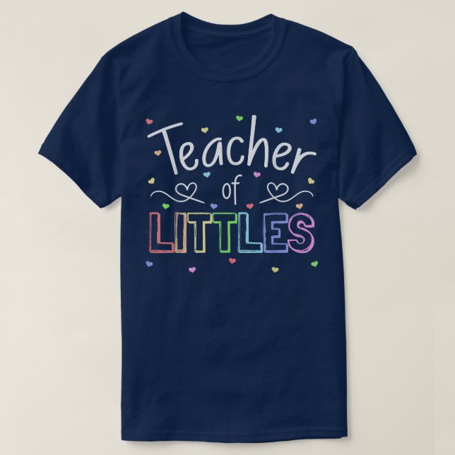 Lehrer des kleinen Kindergartens T-Shirt (Design vorne)