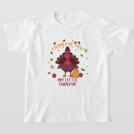 Lehrer Erntedank dankbar für meine kleine Türke T-Shirt