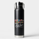 Lehrer erster Tag zurück zur Schule Trinkflasche<br><div class="desc">Lehrer erster Tag zurück zur Schule</div>