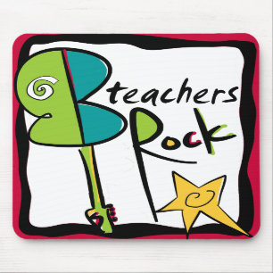 Lehrer-Felsen Mousepad