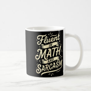 Lehrer fließend in Mathe und Sarkasmus Lehrer - Lu Kaffeetasse