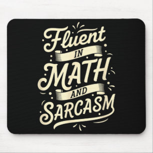 Lehrer fließend in Mathe und Sarkasmus Lehrer - Lu Mousepad