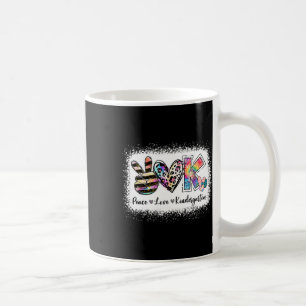 Lehrer Frieden Liebe Kindergarten-Team Kinder  Kaffeetasse