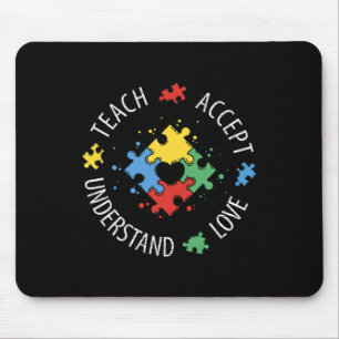 Lehrer für Autismus lernen Akzeptanz verstehen L Mousepad