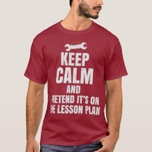 Lehrer für Auto-Mechaniker geben vor, ihren Beitr T-Shirt