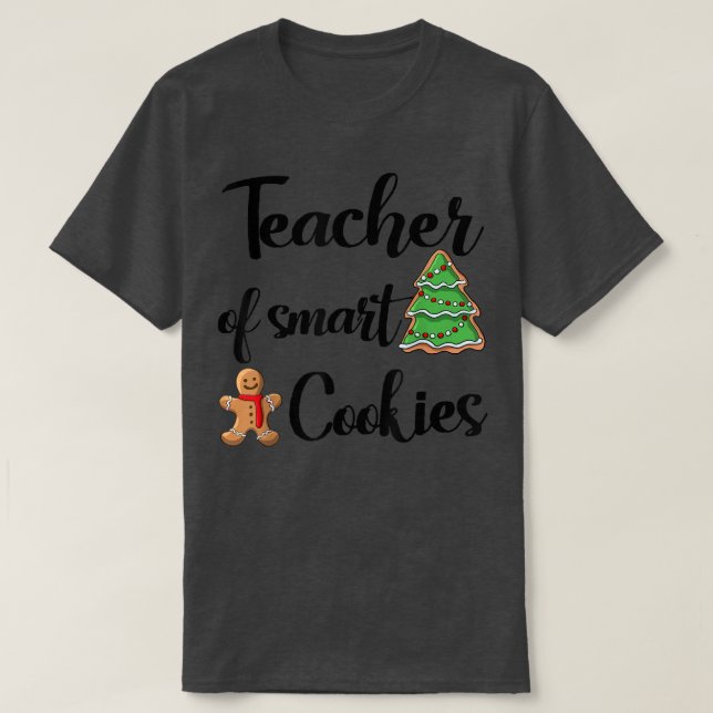 Lehrer für intelligente Cookies Liebe backen Fraue T-Shirt (Design vorne)