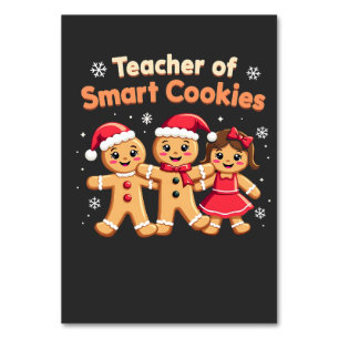 Lehrer für intelligente Cookies Unterrichten Weihn Tischnummer