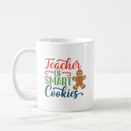 Lehrer für intelligente Cookies Weihnachten Kaffeetasse