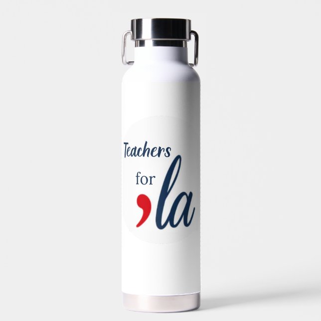 Lehrer für "LA Kamala Harris" Trinkflasche (Vorne)