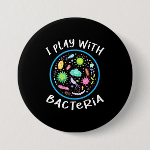 Lehrer für Mikrobiologie Button
