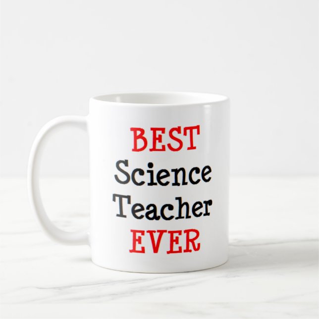 Lehrer für Naturwissenschaften, am besten Kaffeetasse (Links)