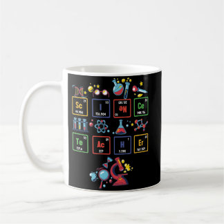 Lehrer für Naturwissenschaften Regelmäßige Element Kaffeetasse