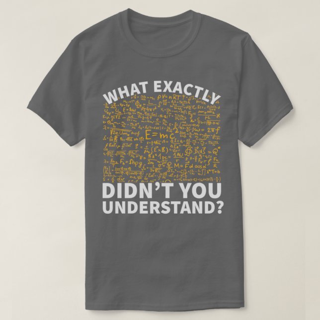 Lehrer für Physik T-Shirt (Design vorne)